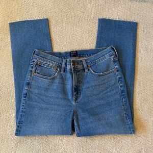 JCrew essential straight jeans Jeans